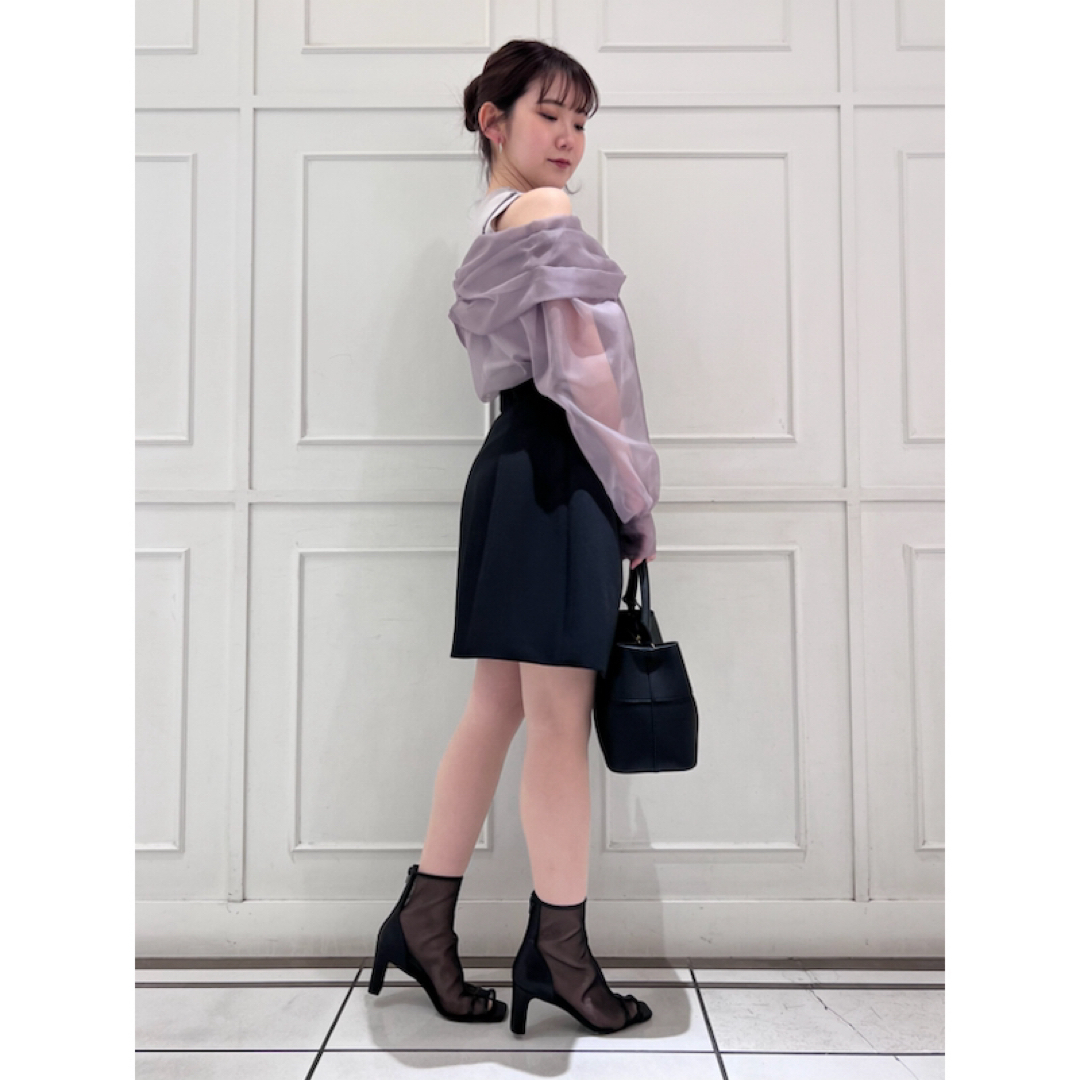 SNIDEL - スナイデル snidel リボンシャツキャミセットニット SNIDEL - スナイデル snidel リボンシャツキャミセットニット