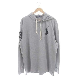 ポロラルフローレン(POLO RALPH LAUREN)のポロ ラルフローレン ポロシャツ 長袖 パーカー 鹿の子 Big Pony XL(ポロシャツ)