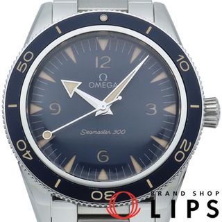 オメガ(OMEGA)のオメガ シーマスター 300 コーアクシャル マスター クロノメーター 41mm Seamaster 300 Co-Axial Master Chronometer 41mm 234.30.41.21.03.001 箱 保証書 修理書 SS メンズ時計 ブルー 仕上げ済 美品 【中古】(その他)