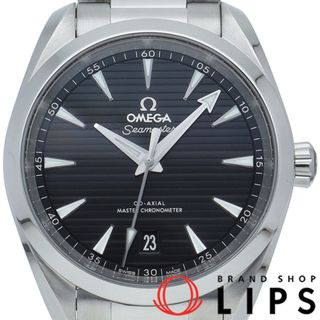 オメガ(OMEGA)のオメガ シーマスター アクアテラ 150M コーアクシャル マスター クロノメーター 38mm Seamaster Aqua 150M Terra Co-Axial Master Chronometer 220.10.38.20.01.001 箱 保証書 SS メンズ時計 ブラック 仕上げ済 美品 【中古】(その他)