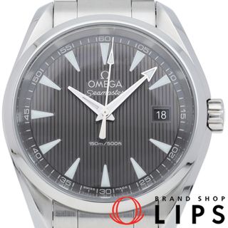 オメガ(OMEGA)のオメガ シーマスター アクアテラ 150M クォーツ 38.5mm Seamaster Aqua Terra 150M 38.5mm 231.10.39.60.06.001 箱 保証書 SS メンズ時計 グレー 仕上げ済 美品 【中古】(その他)