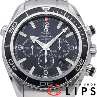 オメガ(OMEGA)のオメガ シーマスター プラネット オーシャン 600M コーアクシャル クロノグラフ 45.5mm Seamaster Planet Ocean 600M Co-Axial Chronometer Chronograph 45.5mm 2210.50 箱 保証書 SS メンズ時計 ブラック 仕上げ済 美品 【中古】(その他)