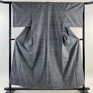 紬 身丈157cm 裄丈64.5cm 正絹 美品 秀品 【中古】(着物)