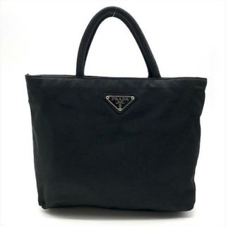 プラダ(PRADA)の良品 PRADA プラダ テスート 三角ロゴ ナイロン ハンド バッグ ブラック k2323(ハンドバッグ)