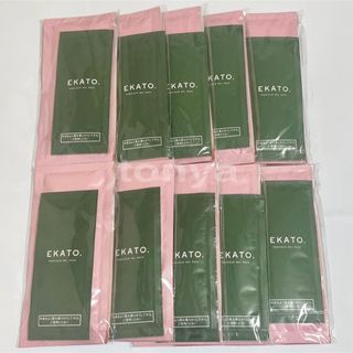 新品 EKATO エカト プレシャスジェルパック 10回分 セット 炭酸パック