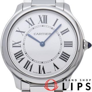 カルティエ(Cartier)のカルティエ ロンド マスト ドゥ カルティエ ウォッチ 36mm Ronde Must 36mm WSRN0034 箱 SS ユニセックス時計 シルバー 仕上げ済 美品 【中古】(腕時計)