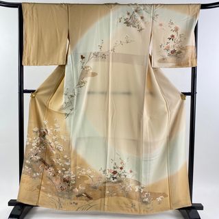 訪問着 身丈161.5cm 裄丈66cm 正絹 名品 【中古】(着物)