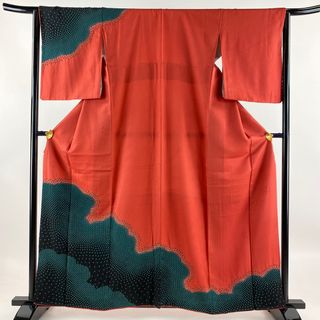 訪問着 身丈160.5cm 裄丈64cm 正絹 美品 優品 【中古】(着物)