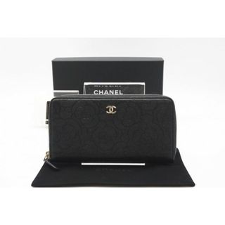 シャネル(CHANEL)のCHANEL シャネル ラウンドファスナー長財布(財布)