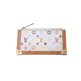 ルイヴィトン(LOUIS VUITTON)のLOUIS VUITTON ルイヴィトン モノグラム マルチカラー ポシェット クレ ブロン コインケース 村上隆 キーホルダー M92665 良品 中古 64555(コインケース)