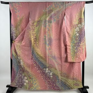 振袖 身丈162.5cm 裄丈68cm 正絹 美品 逸品 【中古】(着物)