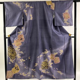 訪問着 身丈151cm 裄丈63cm 正絹 美品 秀品 【中古】(着物)