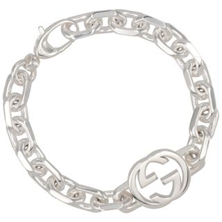 グッチ(Gucci)のグッチ/GUCCI ブレスレット メンズ BRACELET ITLKG G, L チェーンブレスレット ARGENTO 2024年春夏新作 627068-J8400-8106(ブレスレット)