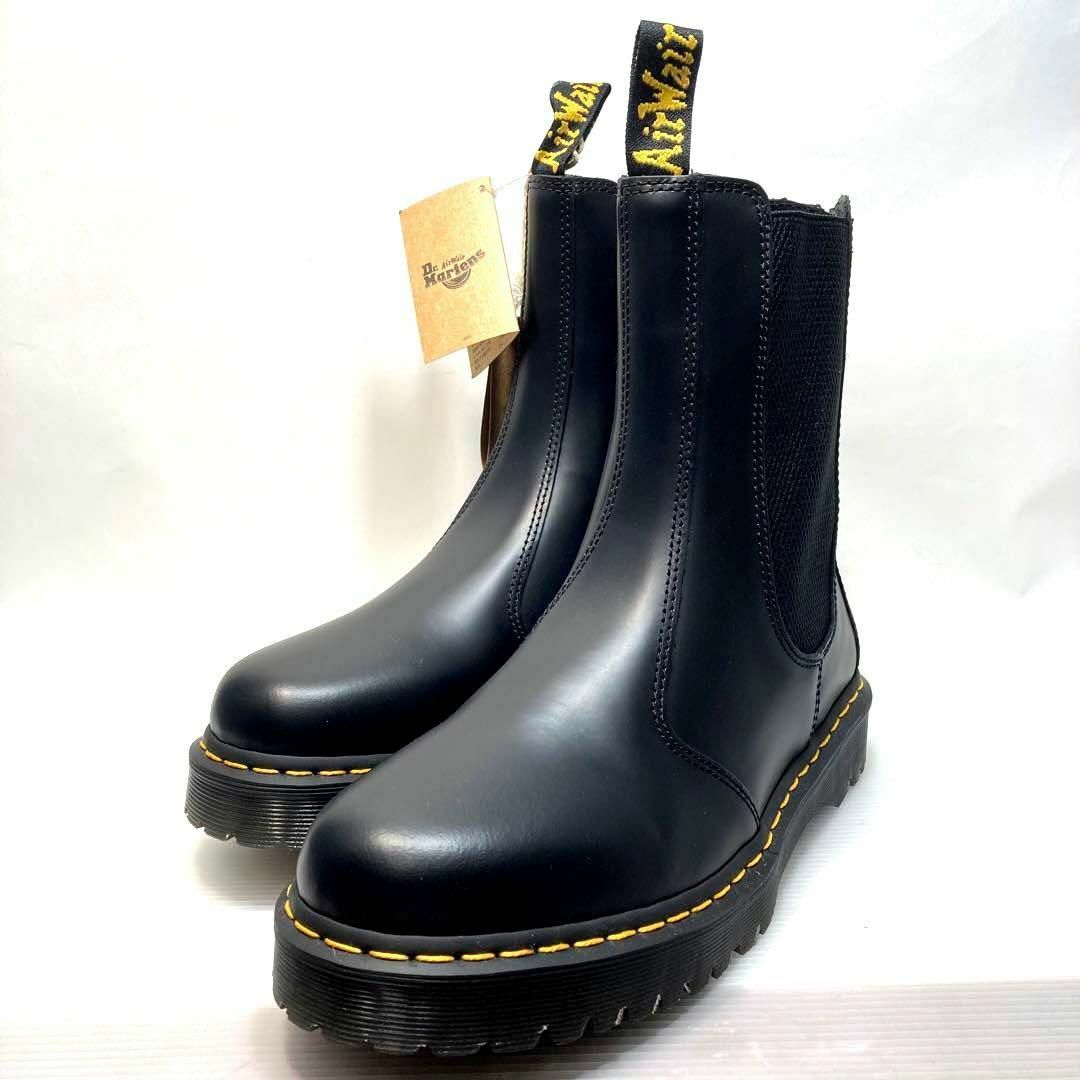 新品】ドクターマーチン HI BEX W/ZIP サイドゴア バックジップ 黒 新品】ドクターマーチン HI BEX W/ZIP サイドゴア バックジップ 黒