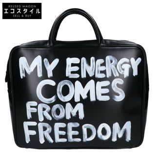 コムデギャルソン(COMME des GARCONS)のコムデギャルソン 新品同様 KZ-K269 青山店限定 吉田かばん MY ENERGY COMES FROM FREEDOM ハンドペイント レザー(トートバッグ)