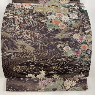 袋帯 美品 秀品 六通 正絹 【中古】(帯)