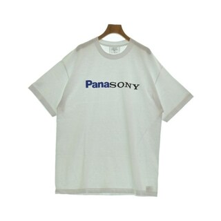 balansa バランサ Tシャツ・カットソー XL 白 【古着】【中古】(Tシャツ/カットソー(半袖/袖なし))