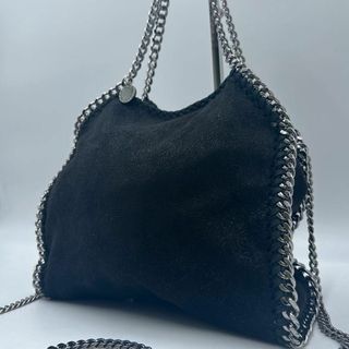 ステラマッカートニー(Stella McCartney)のステラマッカートニー ファラベラ ミニ 2way  チェーンショルダーバッグ 黒(ショルダーバッグ)