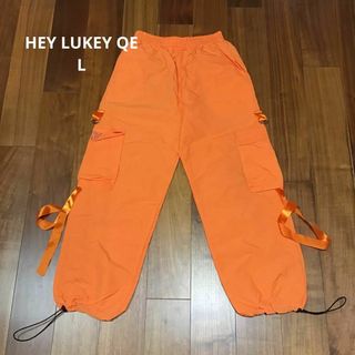 HEY LUKEY QE カーゴパンツ　大きいサイズ　ウエストゴム(カジュアルパンツ)