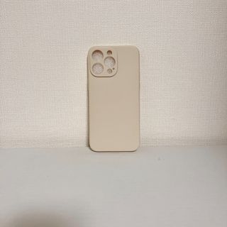 シンプル シリコン ベージュ iPhone 15 Pro Max スマホケース(iPhoneケース)