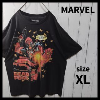 MARVEL - 【MARVEL】DEAD POOL Print Tee　D1285