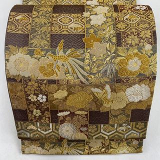 袋帯 美品 秀品 六通 正絹 【中古】(帯)