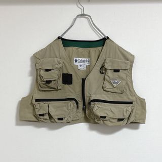 コロンビア(Columbia)の90s コロンビア　y2k columbia pfg フィッシングベスト XL(ベスト)