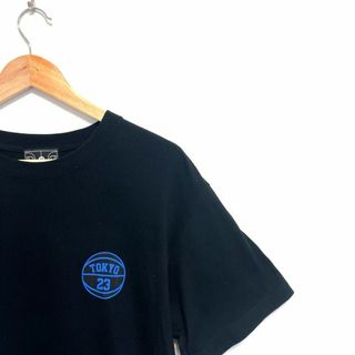 アトモス(atmos)のTOKYO23 JORDAN ブラック　ワンポイントロゴ(Tシャツ/カットソー(半袖/袖なし))