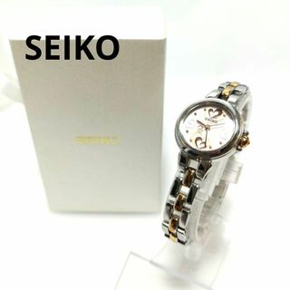 セイコー(SEIKO)の【稼動品／箱付き】SEIKO 腕時計　ティセ　ソーラー　3針　ラウンド　シルバー(腕時計)