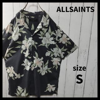 オールセインツ(All Saints)の【ALLSAINTS】Flower Aloha Shirt　D1280(シャツ)