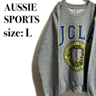 ヴィンテージ(VINTAGE)のAUSSIE SPORTS UCLA カレッジ　トレーナー　スウェット　ロゴ(スウェット)