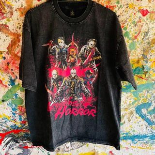 Horrors チャッキー 悪魔のいけにえ Tシャツ 半袖 メンズ 新品 個性的(Tシャツ/カットソー(半袖/袖なし))