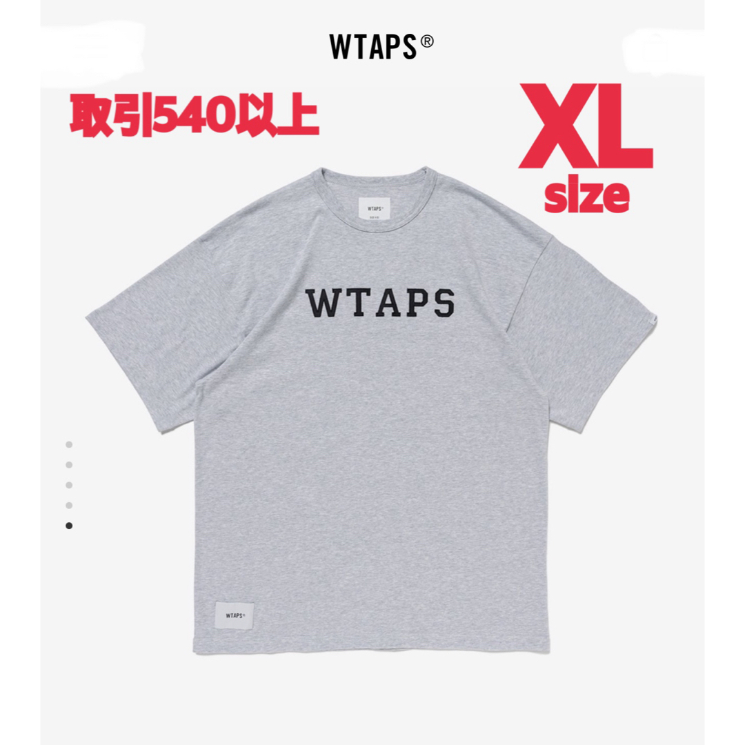 W)taps - WTAPS 24SS ACADEMY SS TEE ASH GRAY XLサイズの通販 W)taps - WTAPS 24SS ACADEMY SS TEE ASH GRAY XLサイズの通販