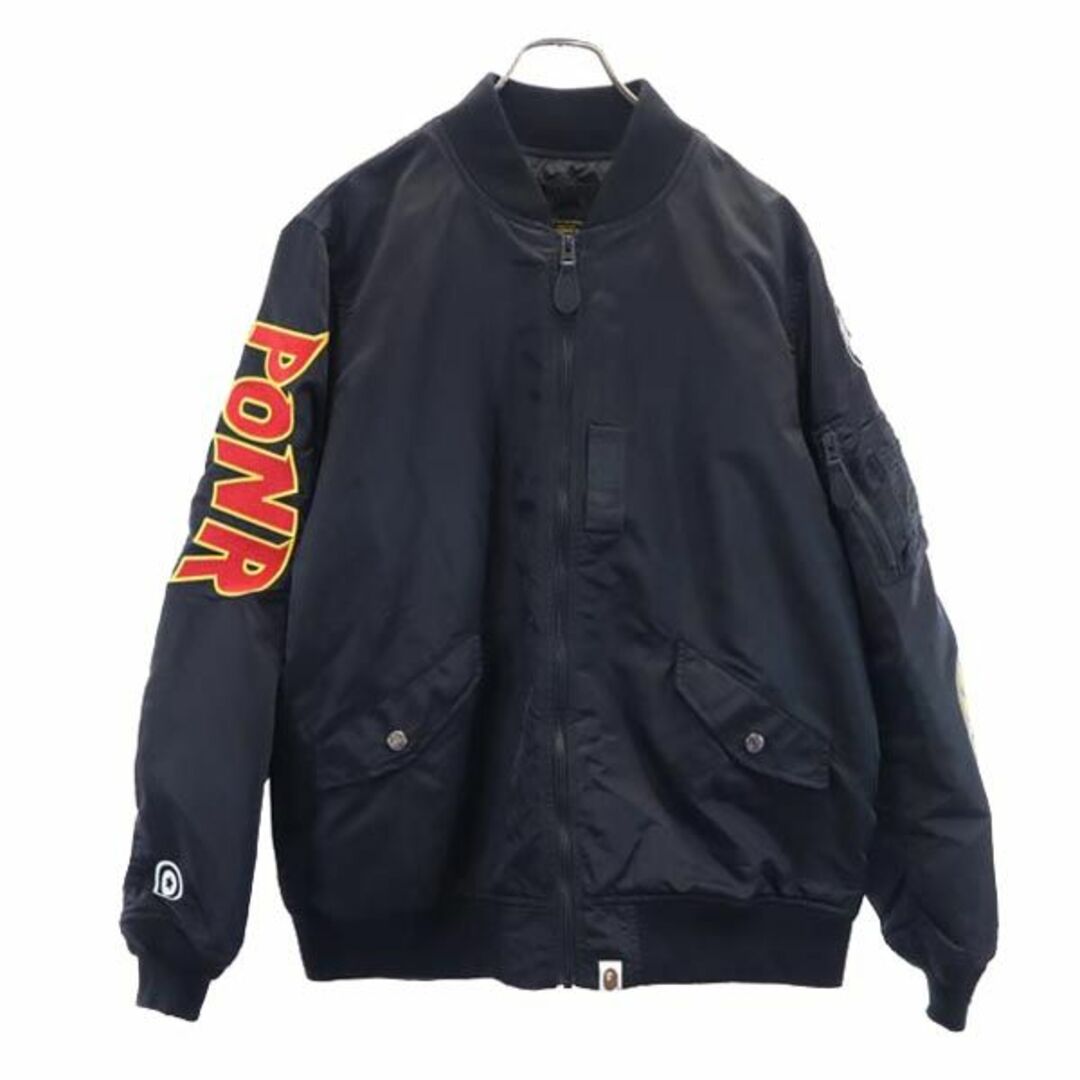A BATHING APE - アベイシングエイプ ナイロンジャケット L A BATHING APE - アベイシングエイプ ナイロンジャケット L