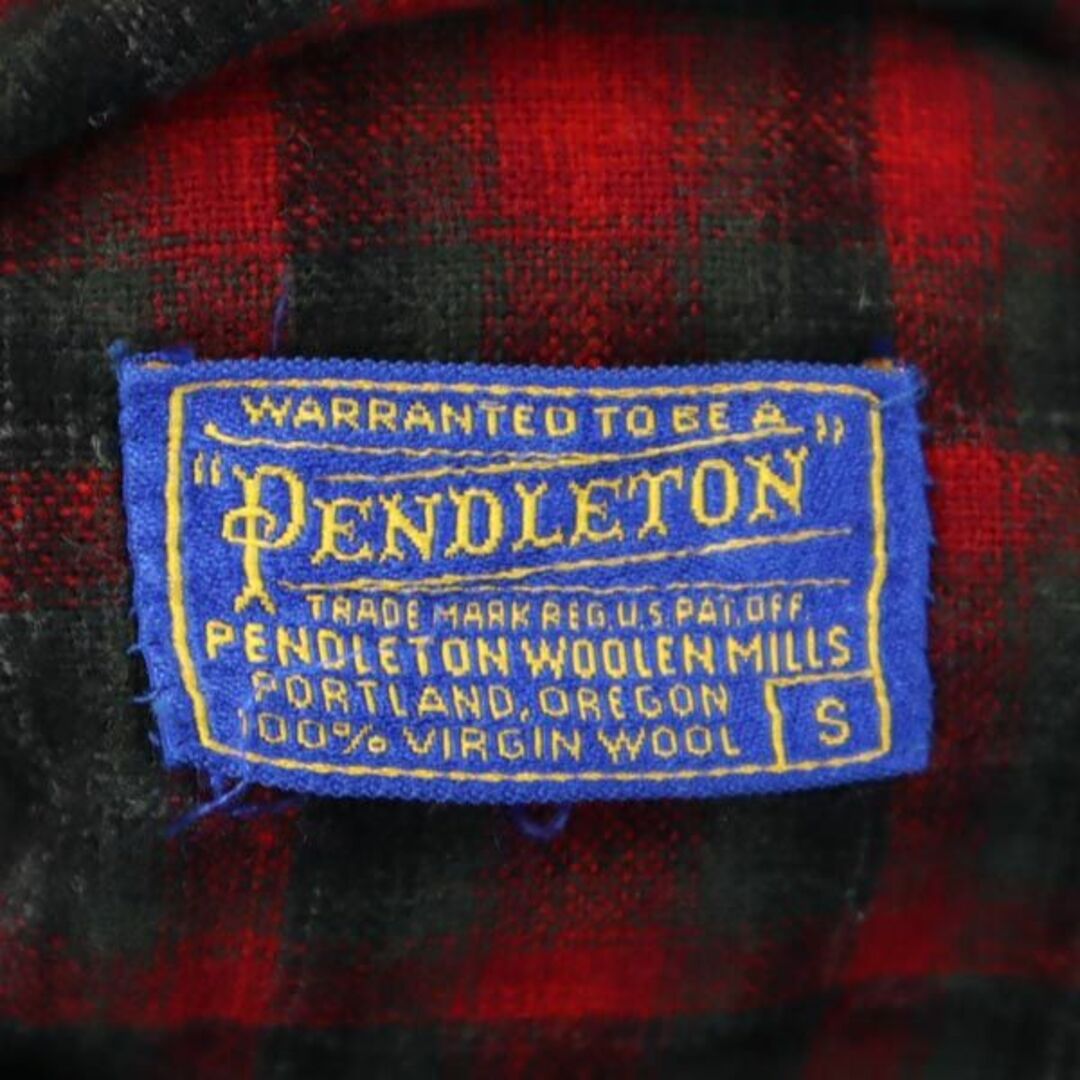 PENDLETON - ペンドルトン 60s ヴィンテージ ウール チェック柄 PENDLETON - ペンドルトン 60s ヴィンテージ ウール チェック柄