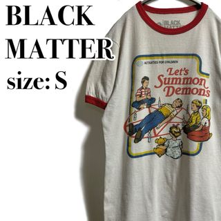 ヴィンテージ(VINTAGE)のスティーブンローズ 00s 悪魔召喚 リンガーT 魔法陣 ジョーク アメコミ(Tシャツ/カットソー(半袖/袖なし))