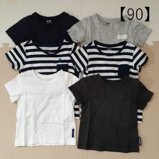 エイチアンドエム(H&M)の【90】わけあり半袖Tシャツ 6枚(Tシャツ/カットソー)