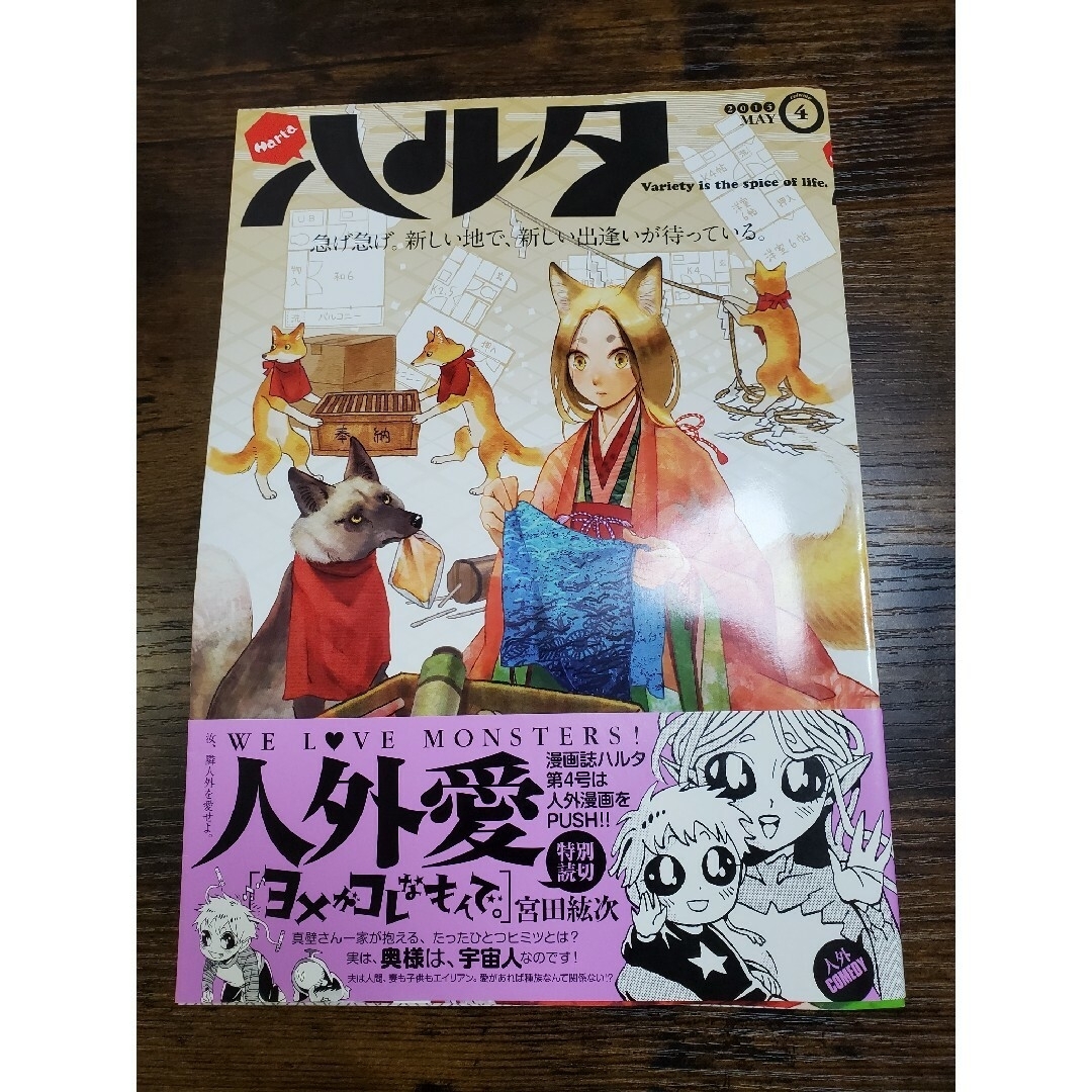 ハルタ、ダンジョン飯新連載号、九井諒子表紙、デイドリーム ハルタ、ダンジョン飯新連載号、九井諒子表紙、デイドリーム