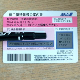 ANA 株主優待 搭乗割引1枚(航空券)