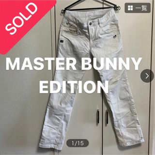 MASTER BUNNY EDITION - ゴルフ　マスターバニーエディション　メンズ　ゴルフパンツ　サイズ3 S