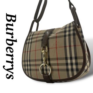 バーバリー(BURBERRY)のバーバリー　ショルダーバッグ　ノバチェック　シャドーホース　ホースビット　肩掛け(ショルダーバッグ)