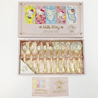 サンリオ - ▽▽sanrio サンリオ ハローキティ 25th カトラリーセット  5Pセット