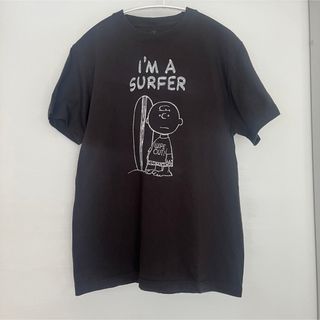 スヌーピー(SNOOPY)のチャーリーブラウン　半袖Tシャツ　S(Tシャツ(半袖/袖なし))