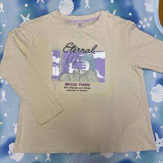 メゾピアノジュニア(mezzo piano junior)のメゾピアノジュニア♡長袖Tシャツ　S(140)(Tシャツ/カットソー)