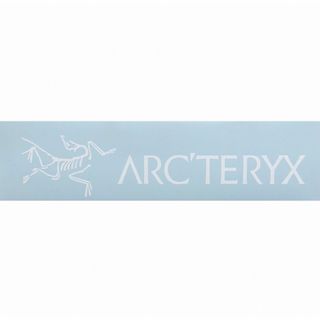 アークテリクス(ARC'TERYX)のARC'TERYX アークテリクス ステッカー　　◆20㎝◆マットホワイト◆白◆(その他)