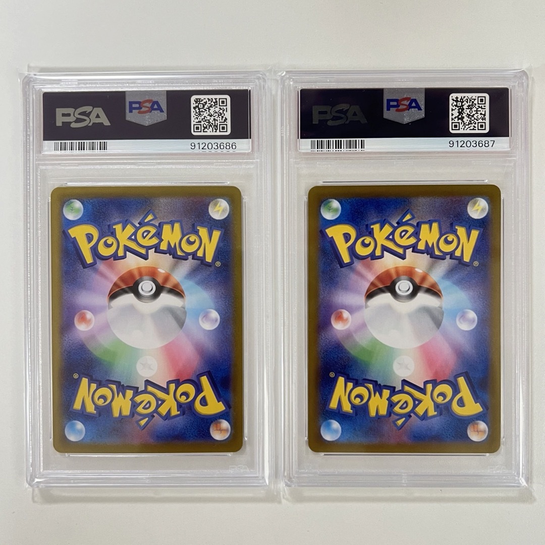 ポケモン - ポケモンカード イーブイ ar psa10 連番2枚セットの ポケモン - ポケモンカード イーブイ ar psa10 連番2枚セットの