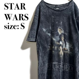 ディズニー(Disney)のSTARWARS スターウォーズ タイダイ ダメージ ムービー ダースベイダー(Tシャツ/カットソー(半袖/袖なし))