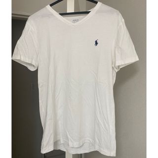 ポロラルフローレン(POLO RALPH LAUREN)のラルフローレン メンズ Tシャツ 白 POLO メンズ白ティー 白Tシャツ(Tシャツ/カットソー(半袖/袖なし))