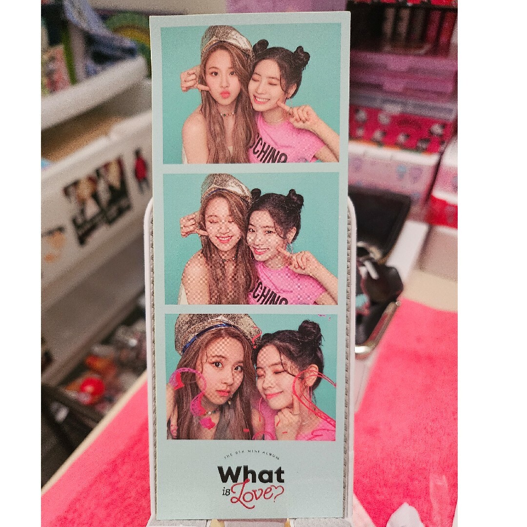 TWICE(トゥワイス)のTwice チェヨン/ダヒョン シール エンタメ/ホビーのタレントグッズ(アイドルグッズ)の商品写真