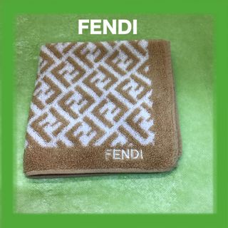 フェンディ(FENDI)のFENDIフェンディズッカ柄タオルハンカチKB2428(ハンカチ)